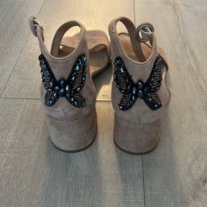 Butterfly heels